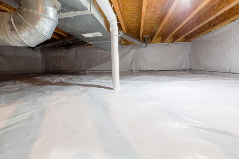 Encapsulated Crawlspace from Below